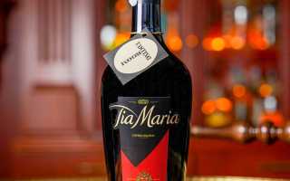Тиа Мария (Tia Maria) – ямайский кофейный ликер на основе рома