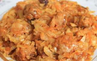 Как приготовить бигус с сосисками и капустой