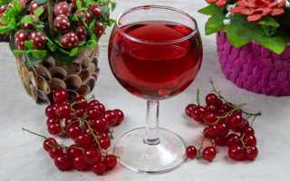 Домашние вина из черной и красной смородины
