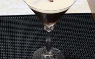 Эспрессо мартини (Espresso Martini) – современный кофейный коктейль