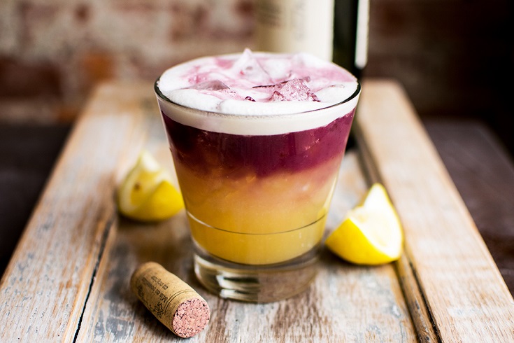 фото коктейля New York Sour