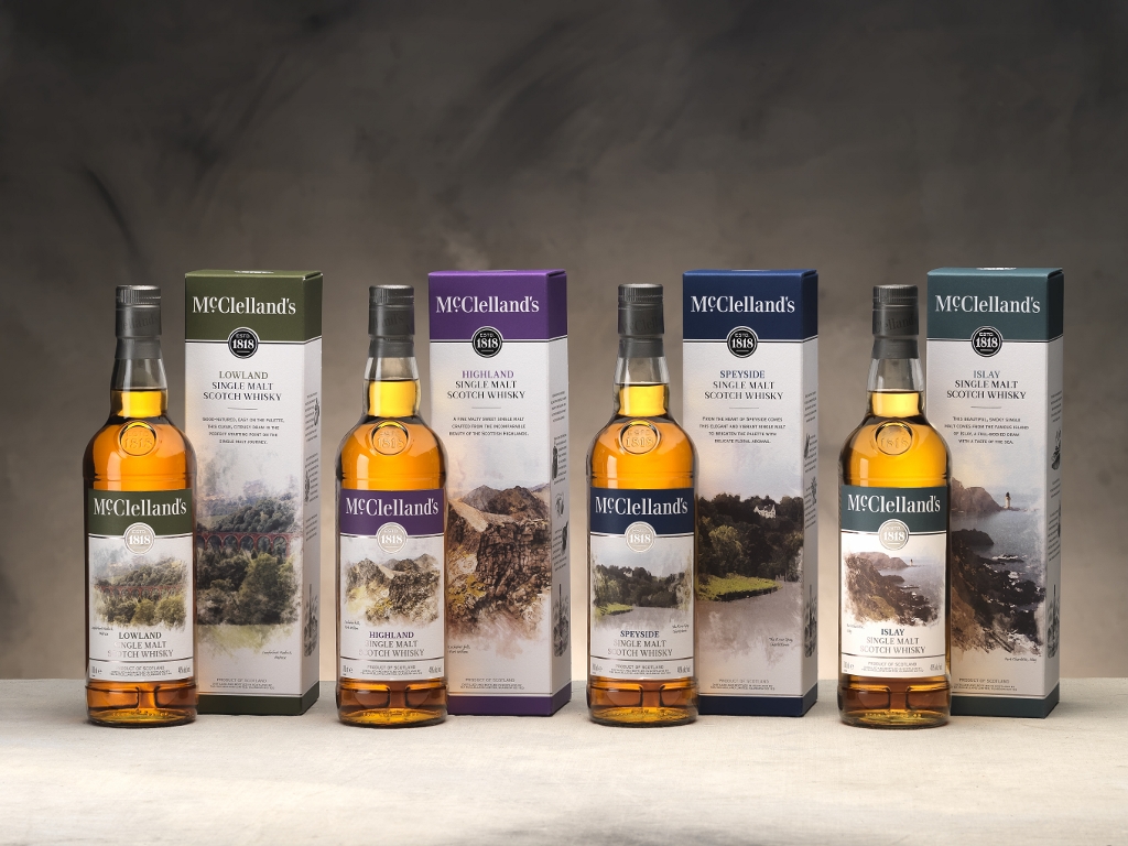фото ассортимента виски Макклелланд