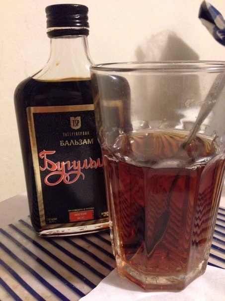 бальзам Бугульма с чаем фото