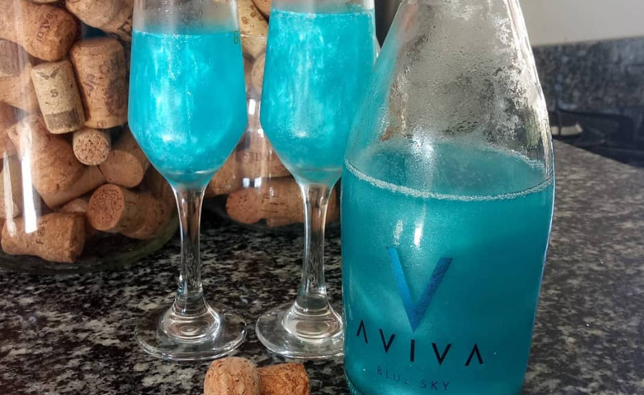 фото перламутрового шампанского авива