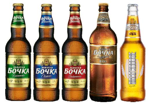 фото видов пива золотая бочка
