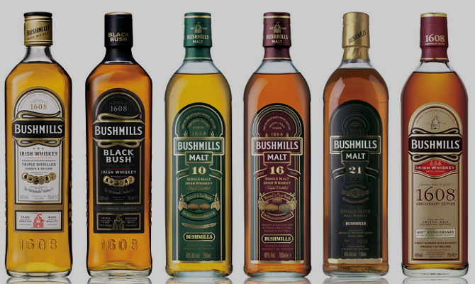 фото видов виски Bushmills