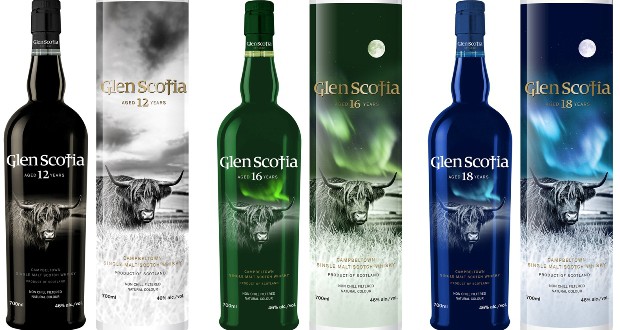 фото ассортимента виски Glen Scotia