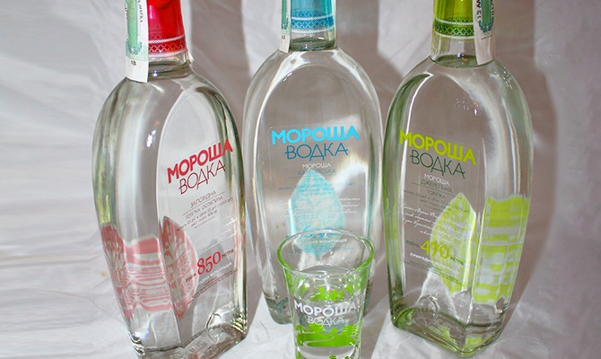 виды водки мороша
