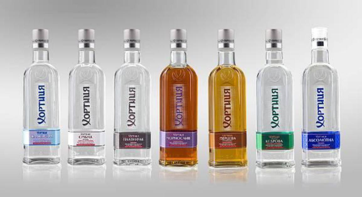 фото ассортимента водки хортица