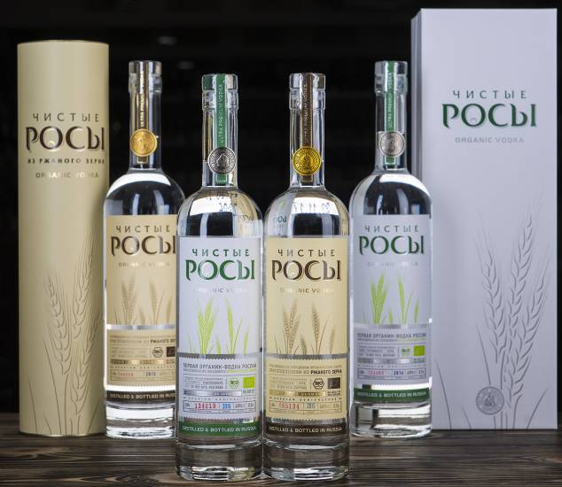 фото водки чистые росы