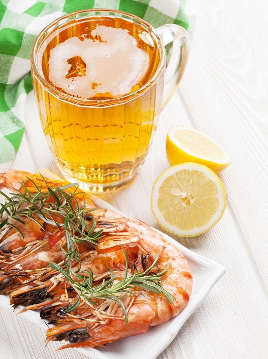 фото жареных креветок к пиву