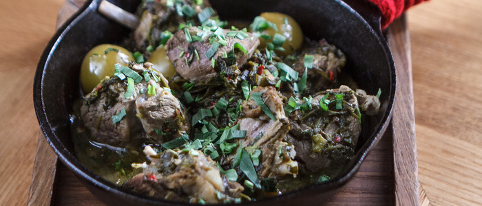 Чакапули по-грузински из свинины