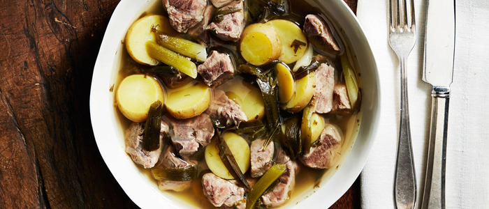 Чакапули по-грузински из баранины