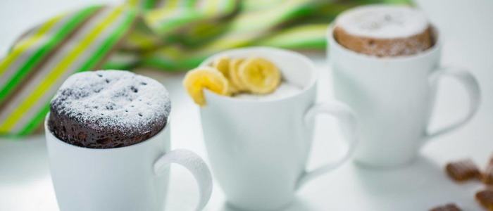 Кекс в кружке за 5 минут Кекс в кружке за 5 минут в микроволновке