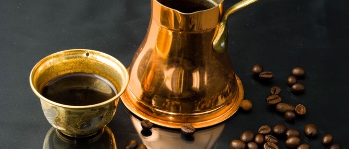 Вкусный кофе в турке с пенкой