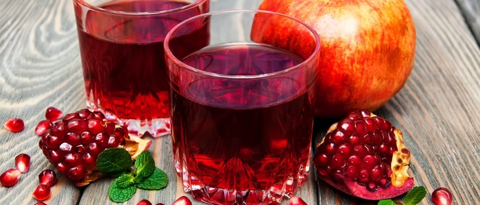 Компот из граната и яблок
