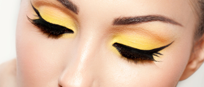Макияж под желтое платье Макияж под желтое платье для брюнеток