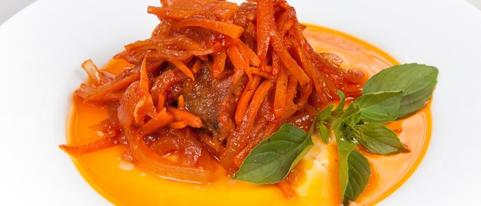 классический минтай под маринадом