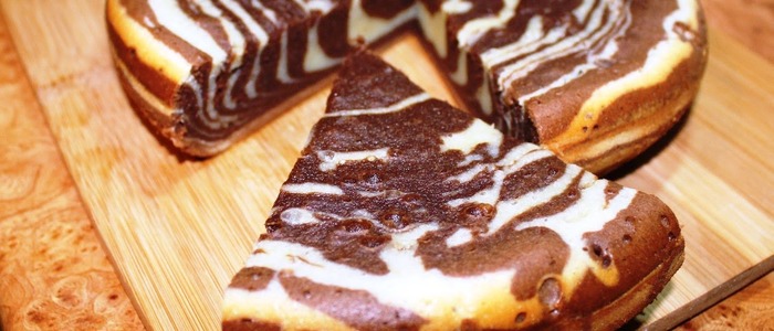 Пирог Зебра в домашних условиях