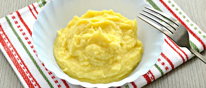 вкусное пюре без молока