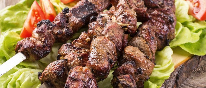классический шашлык из баранины