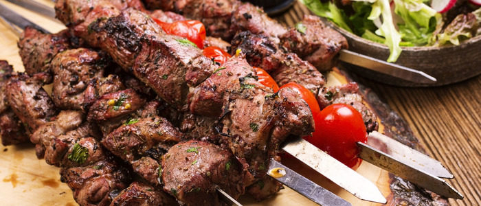 сочный шашлык из баранины