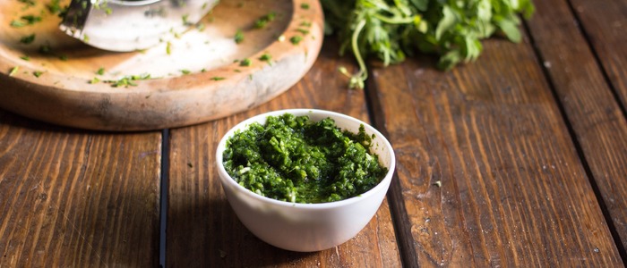 Соус из кинзы Соус из кинзы и помидоров