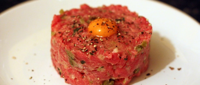 Тартар из говядины Тартар из говядины от Ивлева.