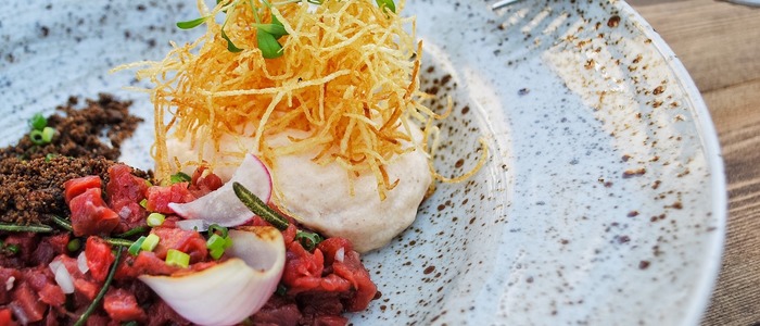 Тартар из говядины Тартар из говядины от Ивлева