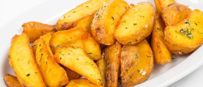 айдахо в духовке с чесноком