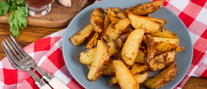 картофель айдахо в духовке