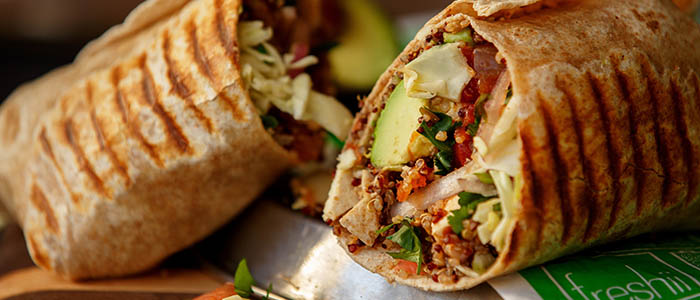 Бурито с овощами Бурито с сыром