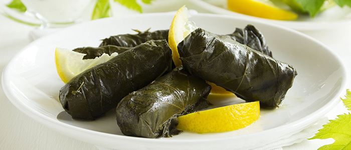 Долма в виноградных листьях по-армянски Долма в виноградных листьях по-азербайджански