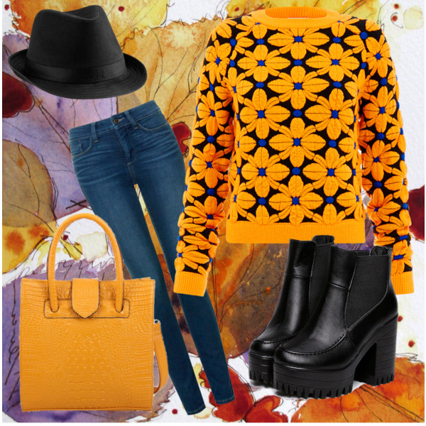 Короткий джемпер Счем носить джемпер