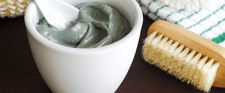 Серая глина для лица Увлажняющая глина для лица