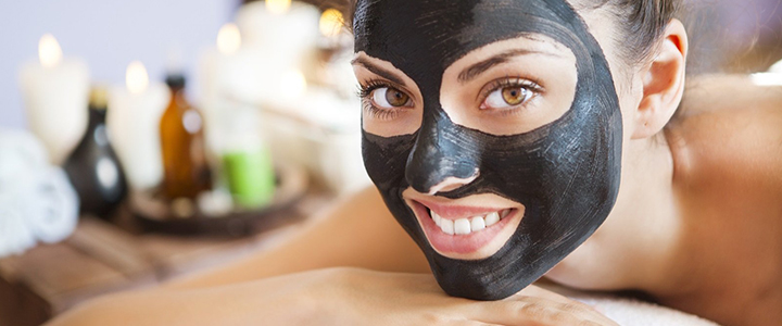 Черная глина для лица Очищающая глина для лица