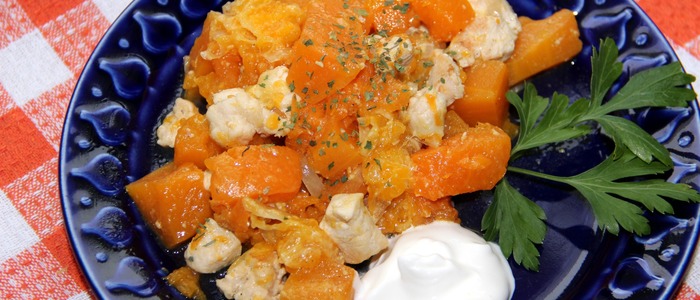 индейка с тыквой индейка с тыквой в мультиварке