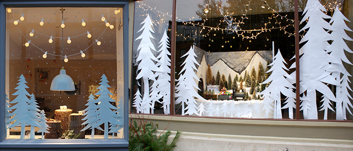 Как украсить окно на Новый год своими руками Как украсить окно на Новый год в домашних условиях