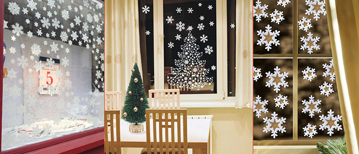 Как украсить окно на Новый год Как украсить окно на Новый год снежинками
