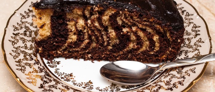 Пирог Зебра классический пирог зебра.