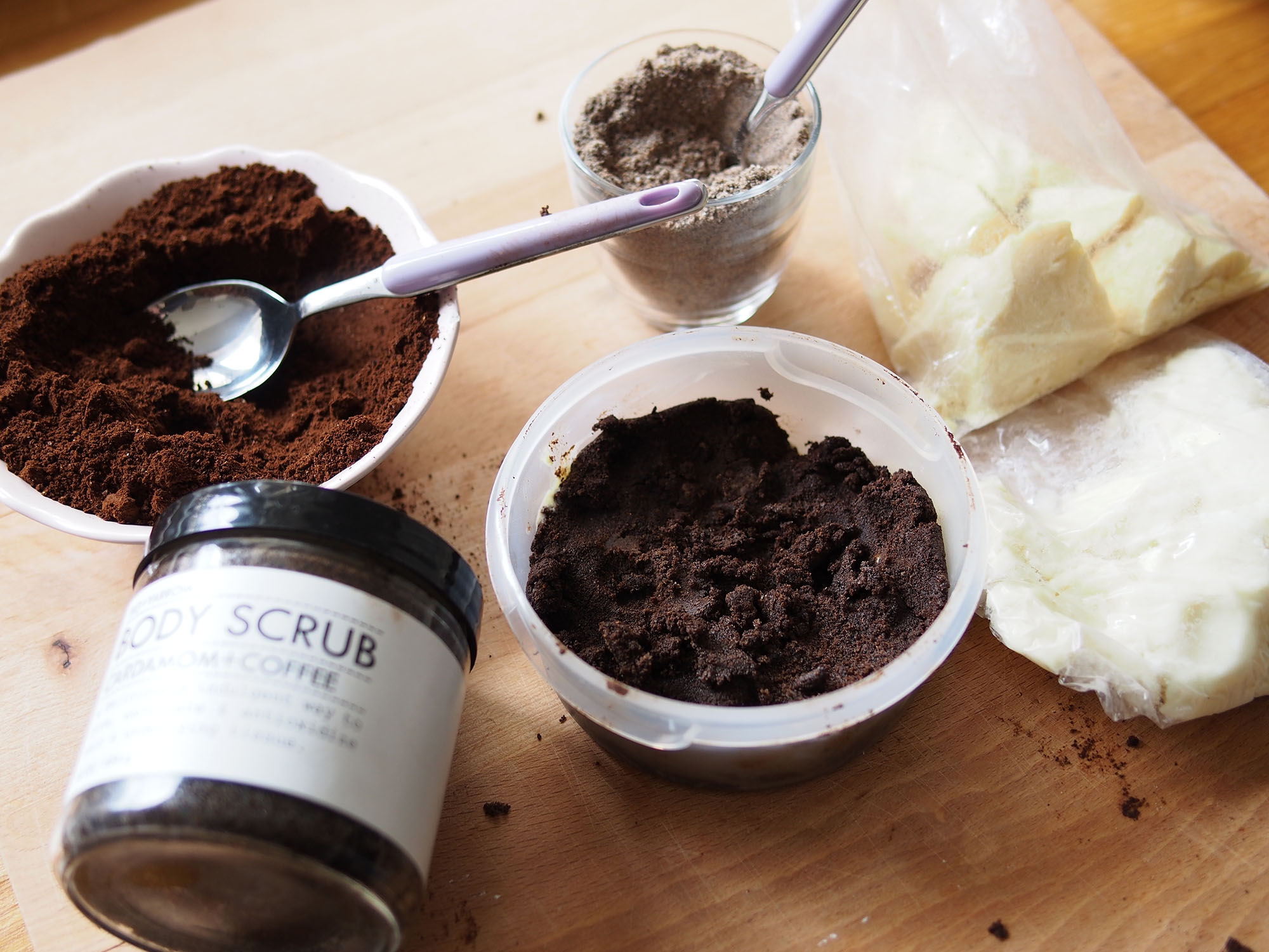 Скраб для тела из кофе Кофейный скраб для тела в домашних условиях