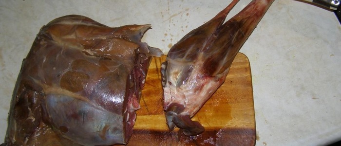 ребро косули в духовке