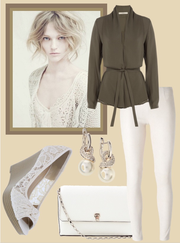 С чем носить кожаные легинсы Кожаные легинсы