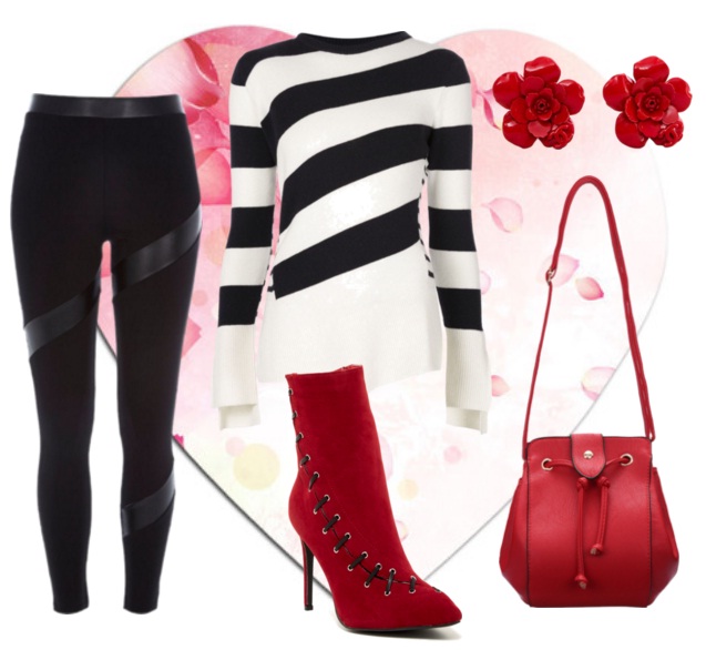 Лосины с кожаными вставками Легинсы с кожаными вставками