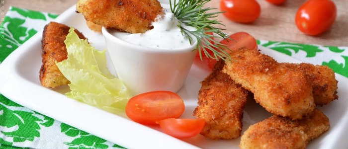 крабовые палочки с чесноком в кляре