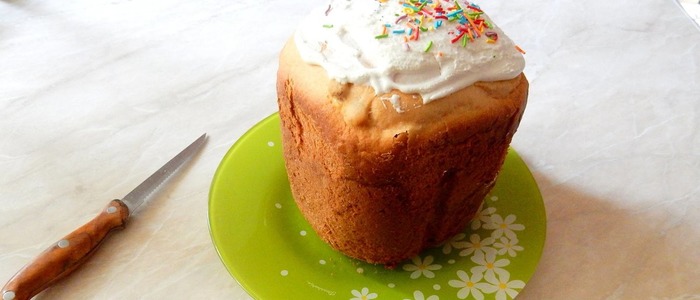 пасхальный кулич в хлебопечке