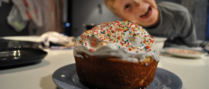 пасхальный кулич в мультиварке