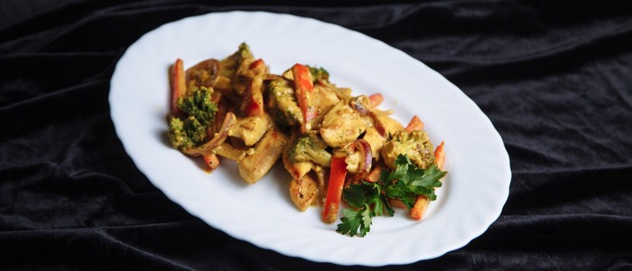 курица с копченой паприкой в духовке