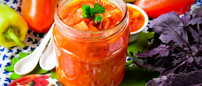 лечо из перца и помидоров на зиму