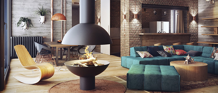 Интерьер лофт Стиль лофт